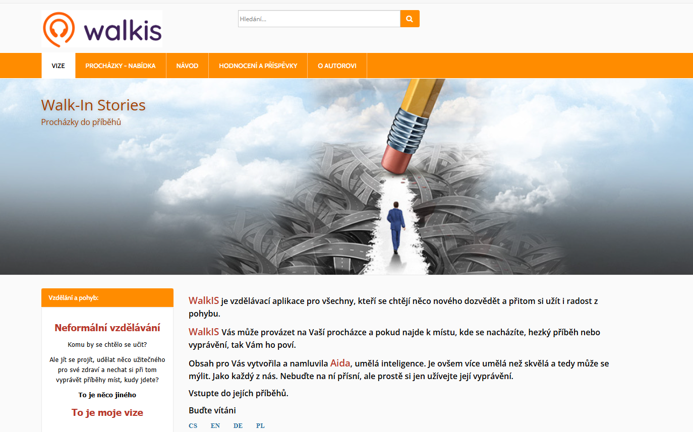 Titulní stránka WalkIS.png